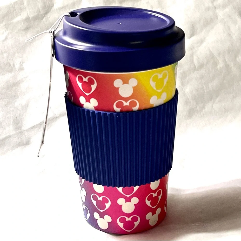 Disney Pride Collection Bamboo Travel Mug Purple/Multi 20oz
